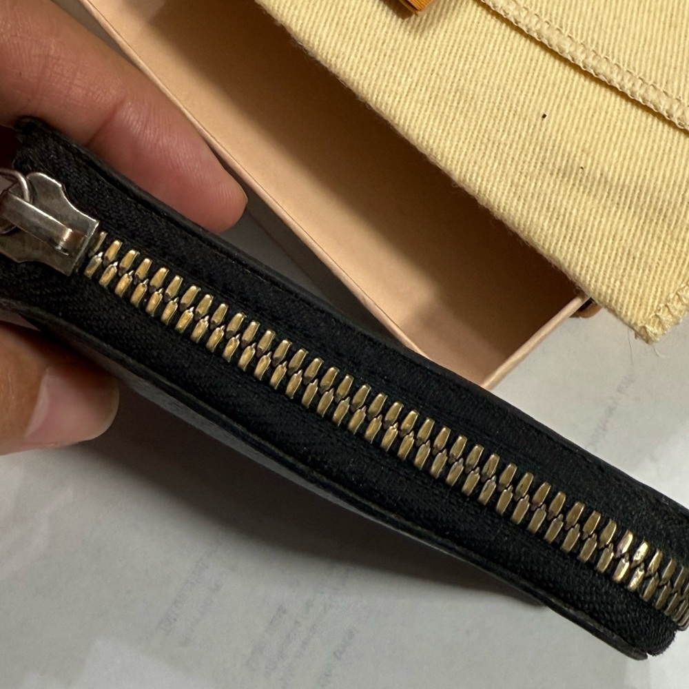 Louis Vuitton Eclipse Coin Purse Wallet Black - Picture 9 of 16